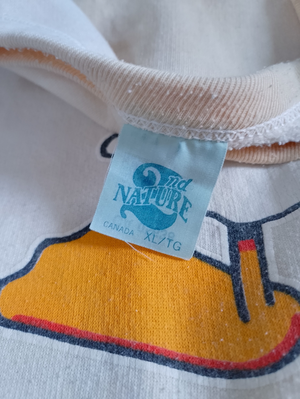 Vintage 1988 DUCK Just Hanging Out In Toronto Crewneck Sweater Unisex - Picture 3 of 14